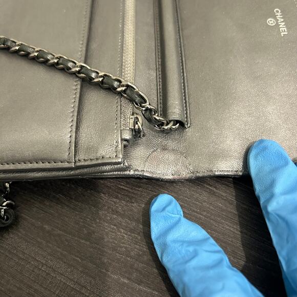 #413 CHANEL Wallet on Chain - Picture 7 of 12